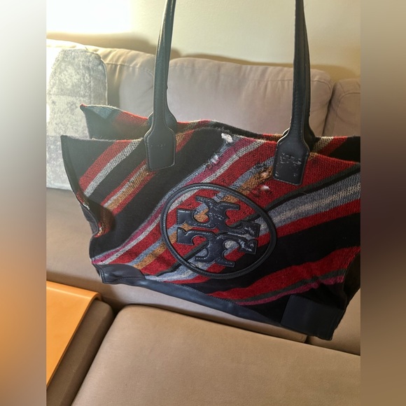Tory Burch Ella Tote in Wool - Picture 5 of 10